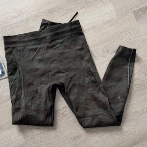 Men’s Camo Lululemon Running Leggings